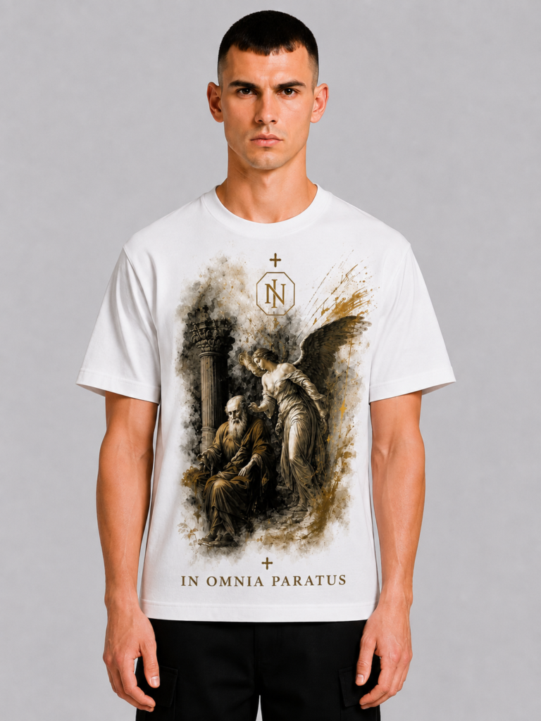 IN OMNIA PARATUS (WHITE)